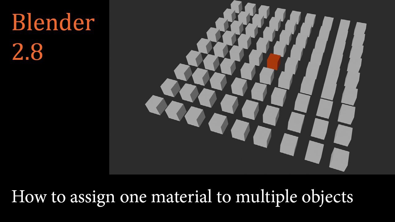 Multiple objects. How to assign material Blender. IHCYLT Assignment 1. Image material first RX try.