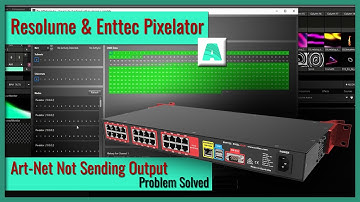 Problem Solved: Resolume Artnet Not Sending Output to Enttec Pixelator | Quick Fix