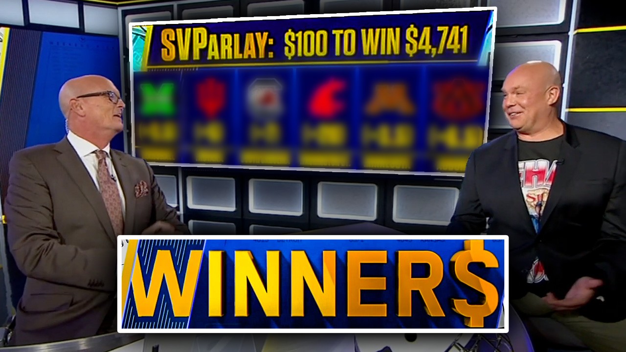 WINNER$ 🤑 College Football SVParlay that could turn $100 into $4,741 💸 | SC with SVP