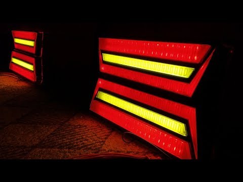 Светодиодный Тюнинг Задних Фонарей ВАЗ 2106