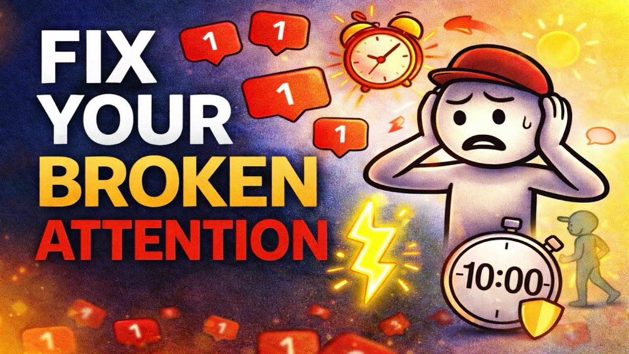 Why You Can’t Focus ? (And How to Fix Your Attention Span Fast) - YouTube
