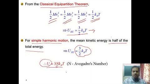 Introduction to Solid State Physics: Lecture-21 (Lattice Dynamics-II)