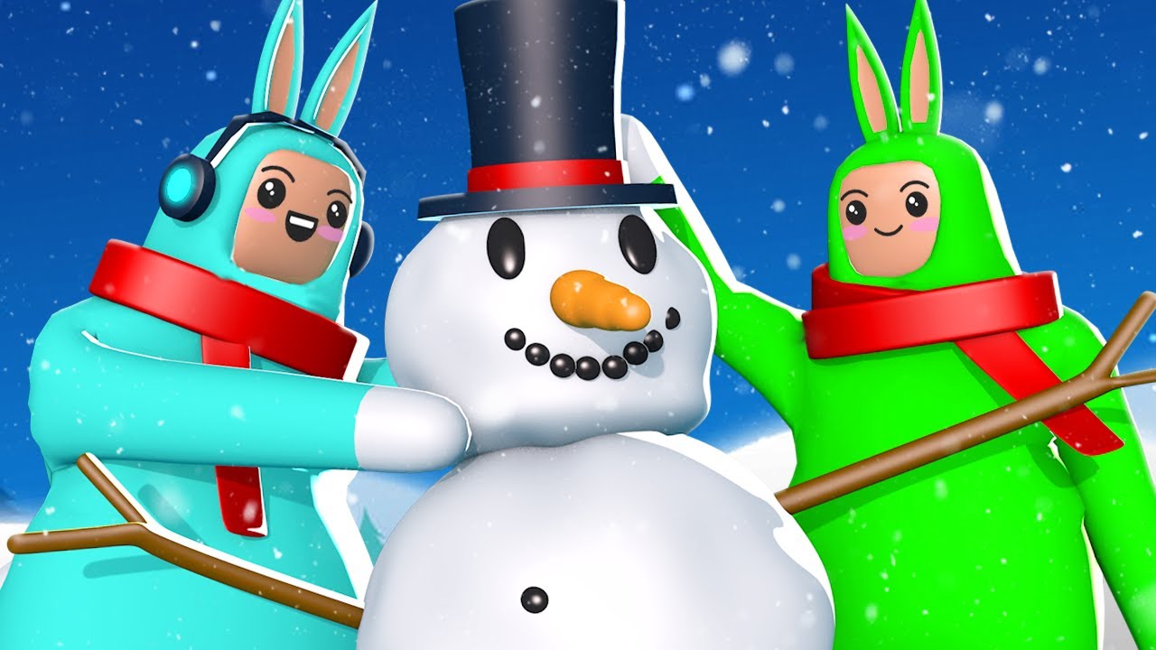 O BONECO DE NEVE MAIS ENGRAÇADO DOS COELHOS !! - Super Bunny Man #04 jogos divertidos pc