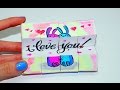 DIY Valentine's Day Gifts Ideas. Magic CUBE TRANSFORMER. Easy paper crafts Tutorial / Julia DIY