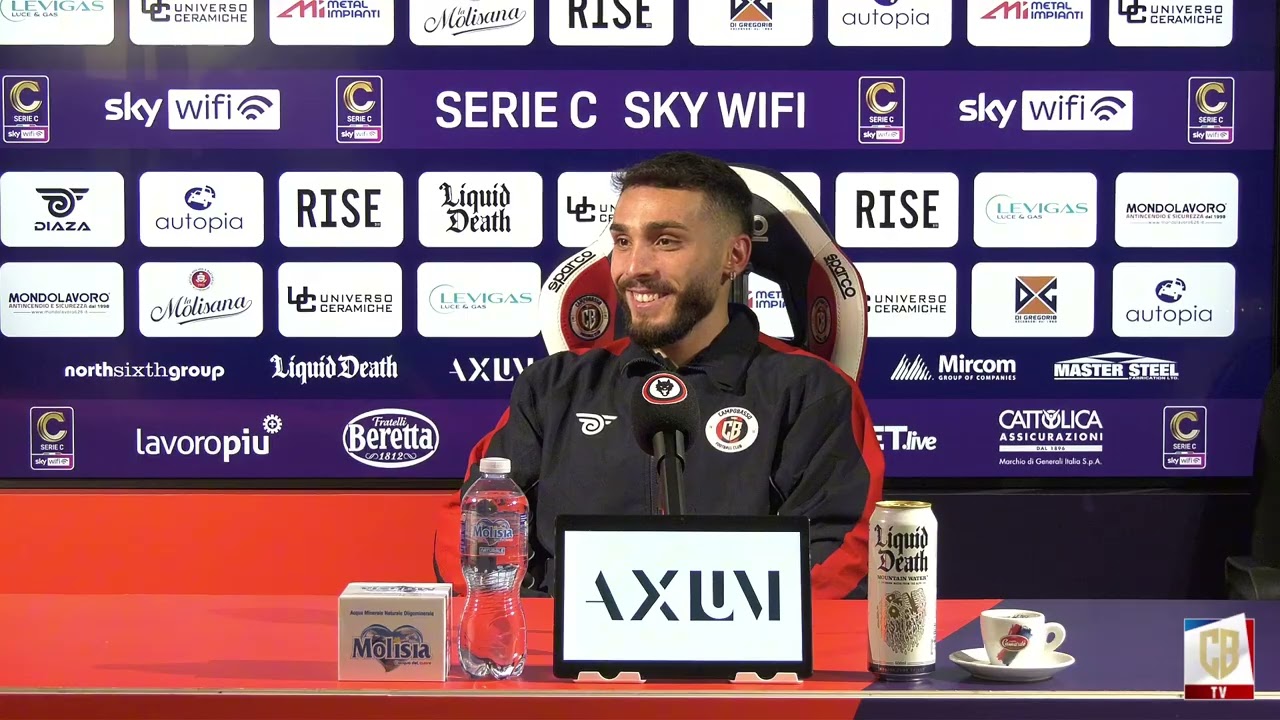 POST MATCH INTERVIEW | Campobasso FC 2-0 Carpi  | 22^ Giornata Serie C Sky Wifi | Girone B