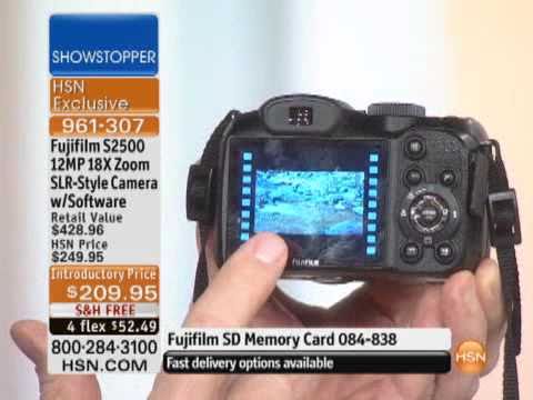 Direct tweede silhouet Fujifilm S2500 12MP 18X Zoom SLR-Style Camera with Softw... - YouTube