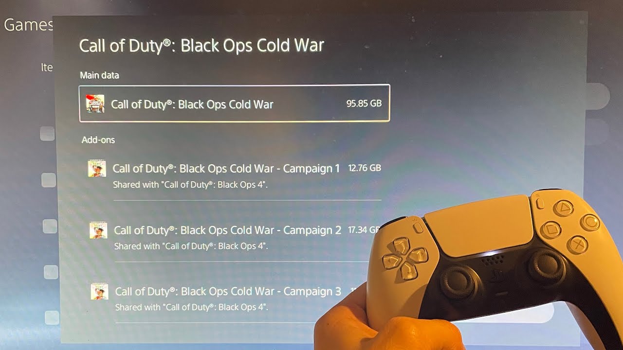 Call of Duty: Black Ops Cold War Lets You Delete Modes You're Not Playing  on PS5