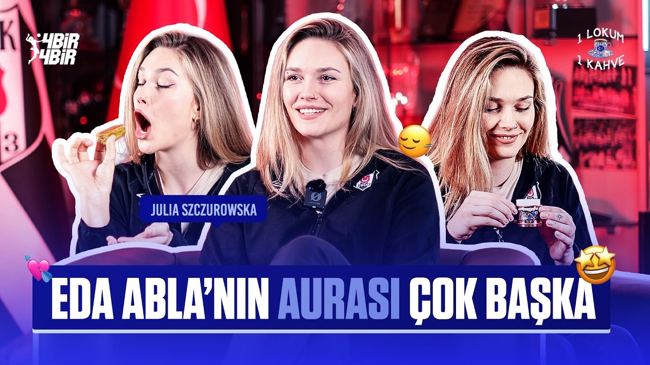 EDA ERDEM’İN AURASI BAMBAŞKA | En iyisi Türk mutfağı, Lider ve güçlü hissediyorum | 1 Lokum 1 Kahve