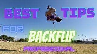 Best TIPS for BackFlip (Height + Rotation)