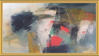 Motion Whispers MINIMAL Abstract Expression gold frame tv art WALLPAPER BACKGROUND CANVA WALL ART