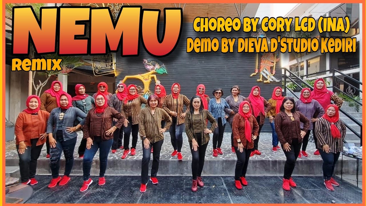 NEMU REMIX || Line Dance || Demo by Dieva Dance Studio Kediri