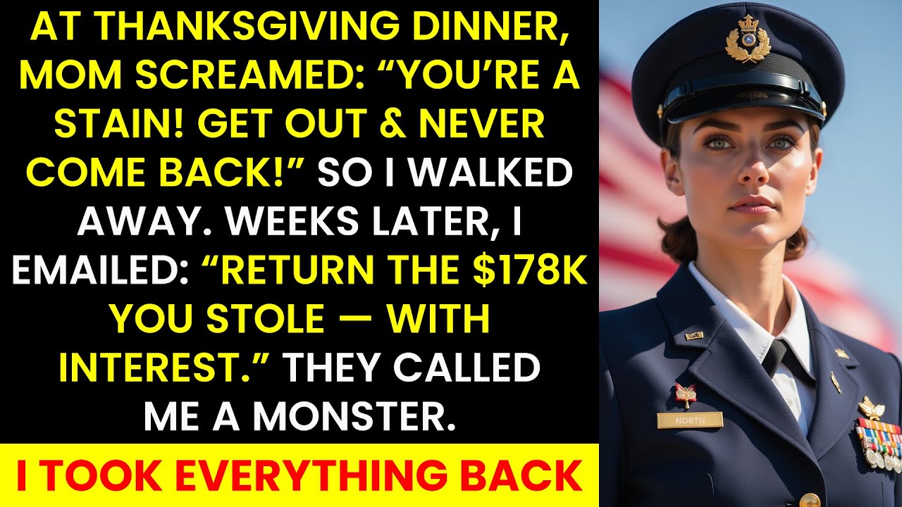 At Thanksgiving Dinner, Mom Screamed “You're Ungrateful! Get Out & Never Come Back!” — So I...