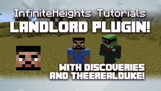 Celebrity Minecraft Bukkit Plugin Tutorial - Landlord on InfiniteHeights! - TheeRealDuke Profile