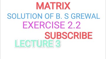 Bs grewal solution exercise 2.2 question no 3