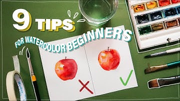 9 mẹo vẽ màu nước cho người mới bắt đầu I Kiquy Pham