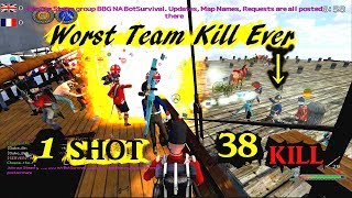 Worst Team Kill Ever | 1shot 38 team kill | Mount & Blade: Warband - Napoleonic Wars