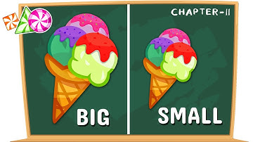Back To School With Om Nom - Learn Opposites with Ice Cream + Fun Learning | Learn With Om Nom