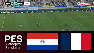 Pes 21 | Paraguay Vs France - Fifa World Cup 2026 | Efootball Gameplay Pc