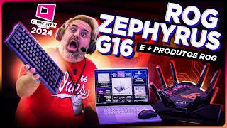 O NOVO Zephyrus G16 e outros LANÇAMENTOS ROG na Computex 2024!