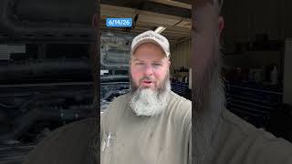 The Ford runs like new now, another day on the farm #farmer #trucking #mechanic #ford