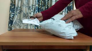 Unboxing soft toy tiny elephant pink and white ASMR satisfying video UHD video screenshot 5