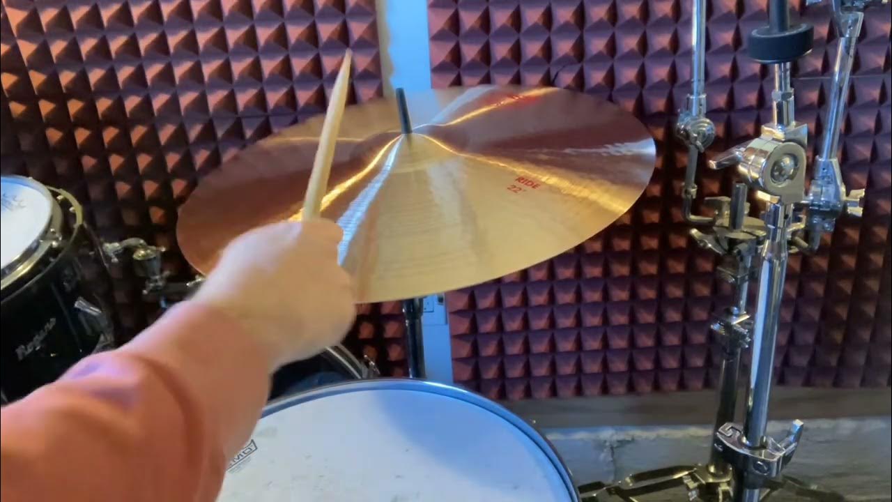 Paiste 2002 22” Ride 3202g YouTube