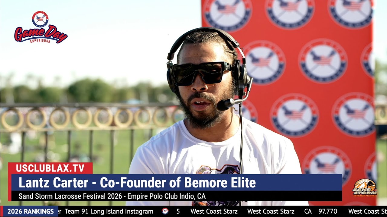 Lantz Carter - Co-Founder of Bemore Elite - 2026 Sand Storm Lacrosse Festival
