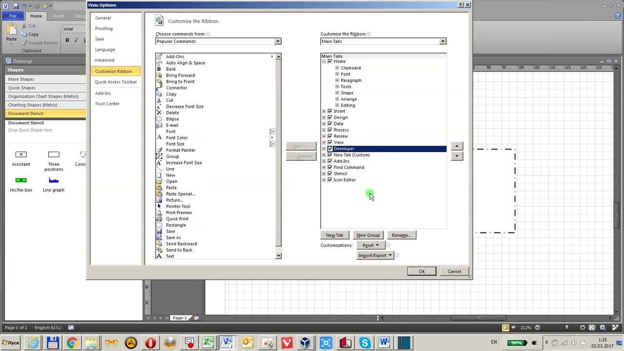Update MS Visio. How unlock shape sizes