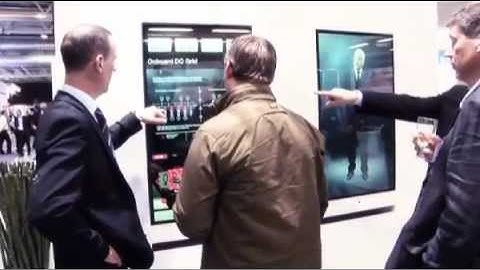 MultiTouch wall displays for ABB