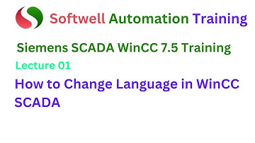 Lecture#1: How to Change Language in WinCC SCADA | #siemens  #wincc  #scada  Training