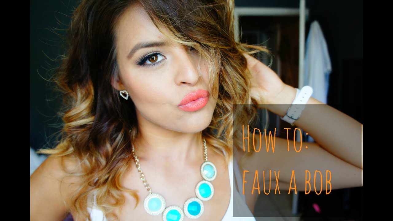 How To: Faux A Long Bob | MissTatianaMarie