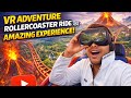 Vr adventure 😄 vr thrilled rides 😺 vr rollercoaster ride 🎢🎢🤣