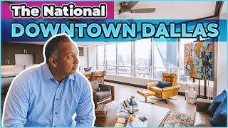 Downtown Dallas, Texas High Rise Apartment Tour -  The National for Rent