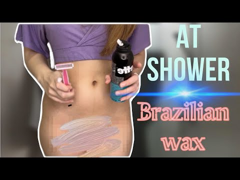 [4K] Bikini Area Waxing Brazilian Wax