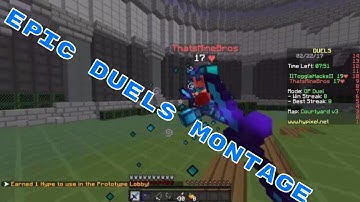 Epic Hypixel Duels Montage