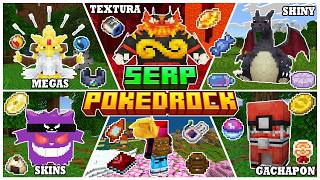 ⭐The ULTIMATE POKEDROCK SERP GUIDE⭐ Minecraft Bedrock 26.X - COBBLEMON MOD with TEXTURES - Part #3 screenshot 3
