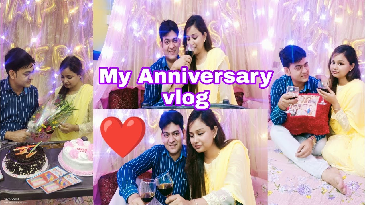 Anniversary vlog || our marriage anniversary vlog .
