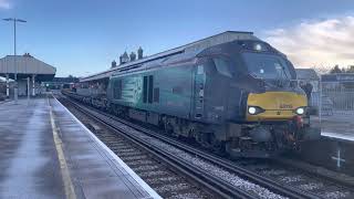 6Z62 - Crewe - Winfrith Sidings Wareham 18123