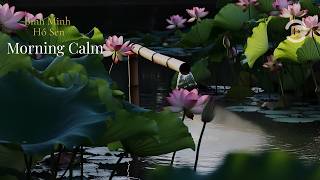 Bình Minh Hồ Sen | Nghe Là Thấy Bình Yên (Tiếng Nước + Nhạc Việt) |Flowing Water  & Vietnamese Music screenshot 5