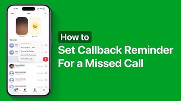 How To Set CallBack Reminder For Missed Calls in iOS 26