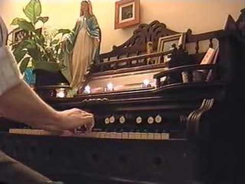 Harmonium Organ - reed-Organ, after repairing