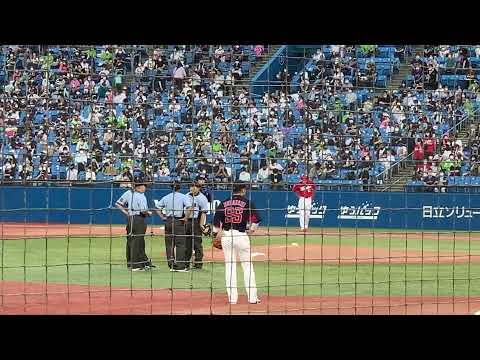 危険球で退場される原樹里