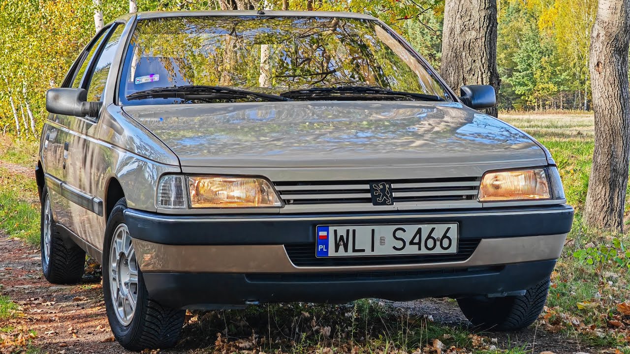 Peugeot 405 1.8TD 90 KM 1990r 114 700km @oddziadka - YouTube