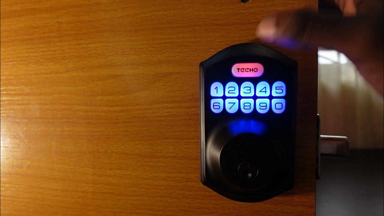 TEEHO Door Lock — How to Remove User Code - YouTube