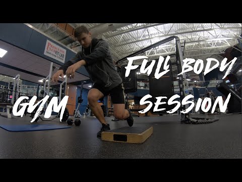 FULL BODY GYM SESSION | PRO FOOTBALLERS WORKOUT