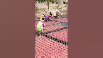 Install reinforcement for Slab Ep13 #design #construction #home #work #house #constructionworker