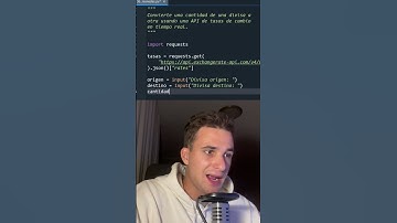 Convierte Divisas en Tiempo Real con Python 💸💱 #python #programacion