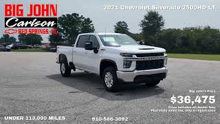 2021 Chevrolet Silverado 2500HD LT – $36,475 All-In | Carlson Chevrolet
