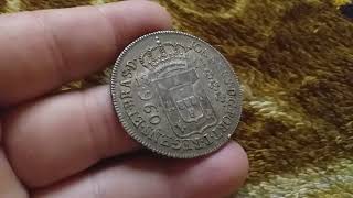 LINDO PATACÃO DE 960 REIS DE 1811 MUITO RARO.