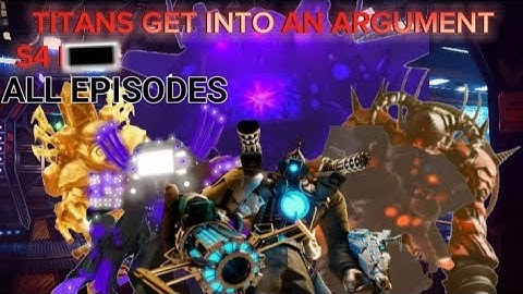 Titans Get Into An Argument (Season 4 ALL EPISODES 1-5)